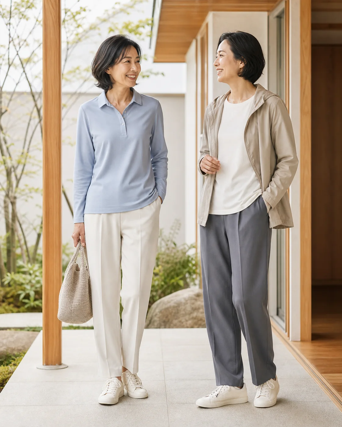 Mature cut-and-sew everyday apparel concept